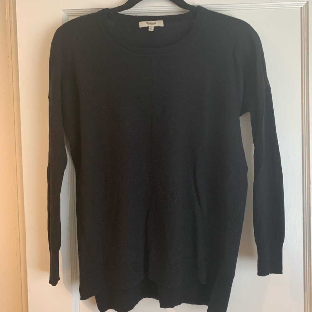 Madewell Wool Black Sweater XS